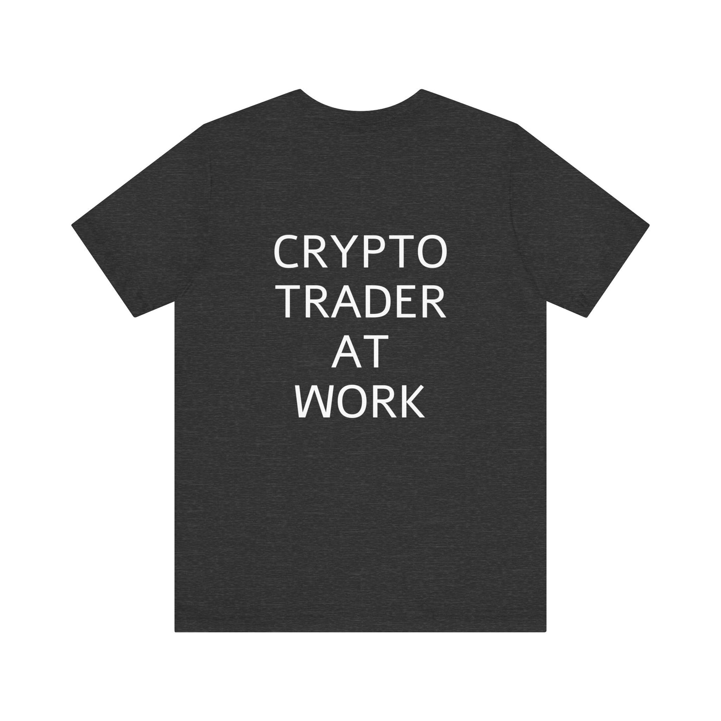 Crypto Trader At Work