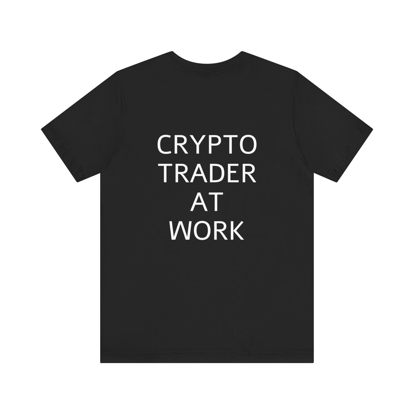 Crypto Trader At Work