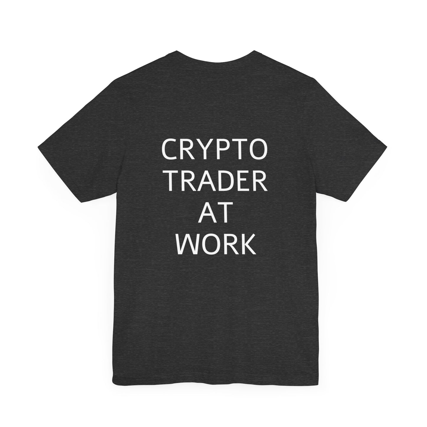 Crypto Trader At Work